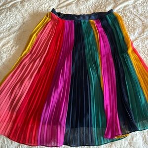 Jcrew size 10 rainbow skirt